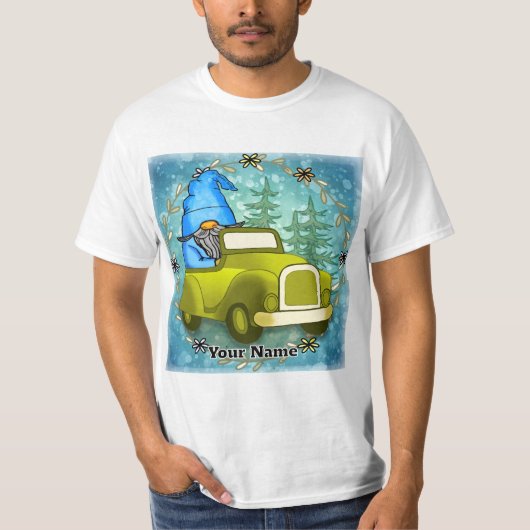 ノームの運転する車 Tシャツ (正面)