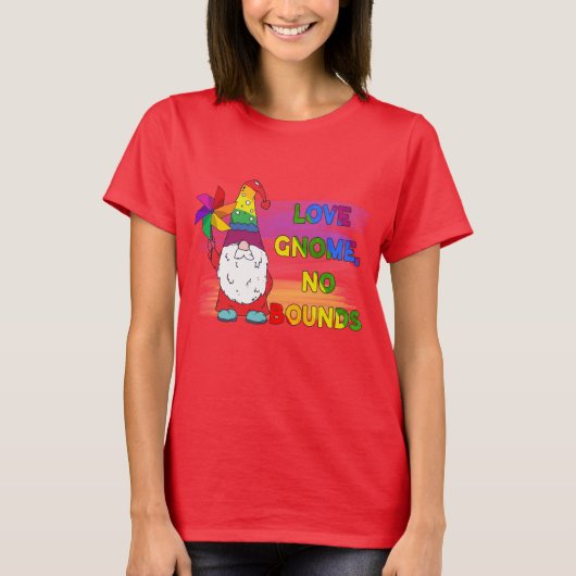 ノームへの愛は無限大 Tシャツ (正面)