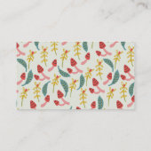 ノームガーデン キノコ グリーン おむつくじチケット エンクロージャーカード (裏面)