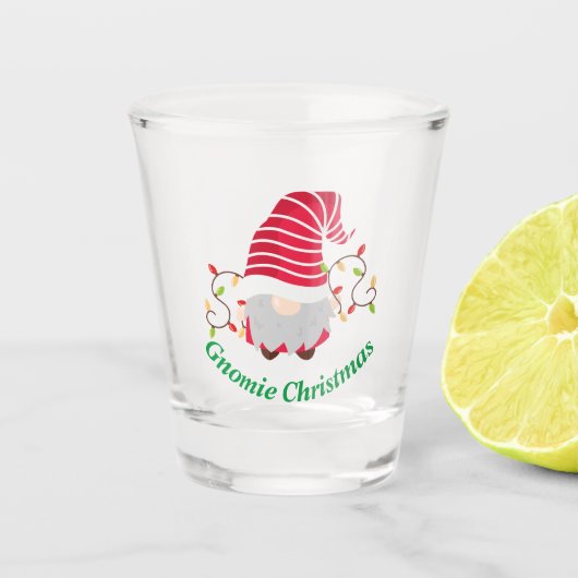 ノームクリスマスショットグラス ショットグラス (正面)