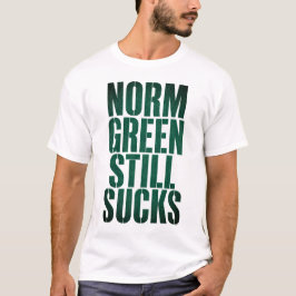 ノームグリーンなんてまだ嫌だ ホッケーデザイン Tシャツ
