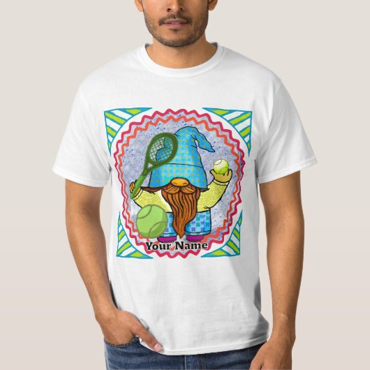 ノームテニス選手 Tシャツ (正面)
