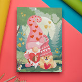 ノームボディはあなたをもっと愛してるよ チョウとノームのバレンタイン シーズンカード