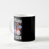 ノーム250周年 1776 2026 250歳の誕生日 7月4日 コーヒーマグカップ (正面左)