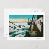 ノーム、アラスカ汽船コーウィン貨物船 ポストカード (正面/裏面)