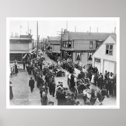 ノーム、アラスカ7月4日パレード1915 ポスター (正面)