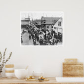 ノーム、アラスカ7月4日パレード1915 ポスター (キッチン)