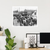 ノーム、アラスカ7月4日パレード1915 ポスター (ホームオフィス)