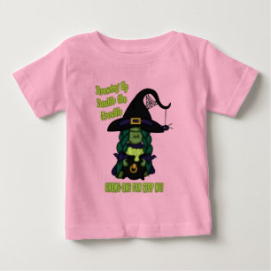 ノーム・ウィーン スパイダー魔女パロディTシャツ ベビーTシャツ