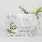 ノーム クリスマスツリー ボケ 会社のクリスマスパーティー 招待状 (スタンド正面)