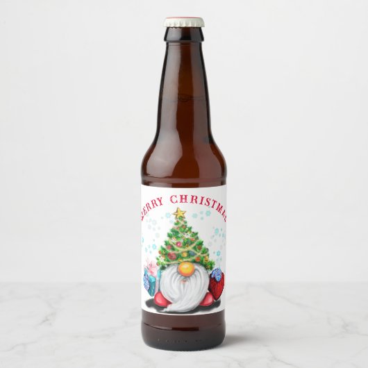 ノーム クリスマス ボトル ラベル (正面)