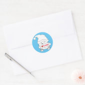 ノーム クリスマス ラウンドシール (封筒)