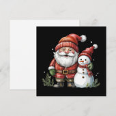 ノーム クリスマス 冬の季節 ノーム愛好者 休日 (正面/裏面)