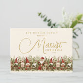 ノーム サンタ ベリー 葉っぱ クリスマス TMF26 (スタンド正面)