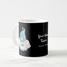 ノーム・タウラス・星座・天使・あなたの名前 コーヒーマグカップ