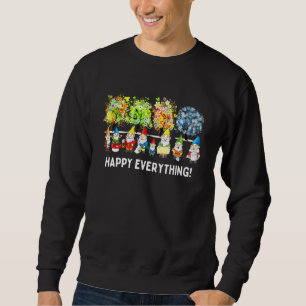 ノーム ハッピー エブリシング ハッピー クリスマス メリー Xmas スウェットシャツ