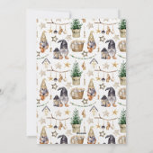 ノーム 水彩 コージー クリスマス フラット (裏面)