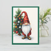 ノーム 面白い おしゃれな 気まぐれ ファンタジー 写真なし シーズンカード (スタンド正面)