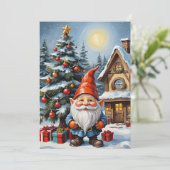 ノーム 面白い おしゃれ ファンシー ファンタジー 画像なし シーズンカード (スタンド正面)