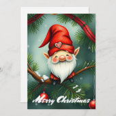 ノーム 面白い おしゃれ ファンシー 幻想的 写真なし シーズンカード (正面/裏面)