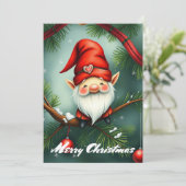 ノーム 面白い おしゃれ ファンシー 幻想的 写真なし シーズンカード (スタンド正面)