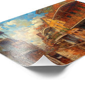 ノーラアートフランスのニューオーリンズ・クォーター フォトプリント (角)