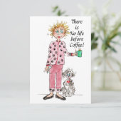 ノーライフウィーコーヒーオールドことわざグリーンスケッチ (スタンド正面)