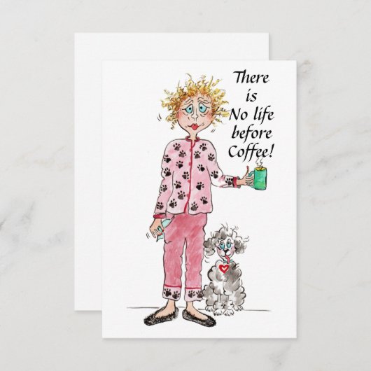 ノーライフウィーコーヒーオールドことわざグリーンスケッチ (正面/裏面)