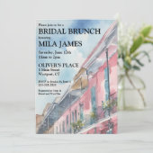 ノーラインスパイアブライダルブランチ招待 招待状 (スタンド正面)
