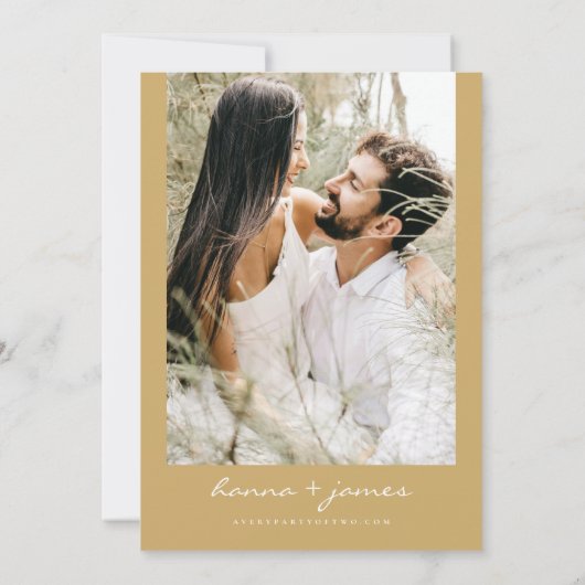 ノーラウォーターカラーニューオーリンズバーボン通り結婚ズ 招待状 (裏面)