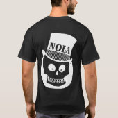ノーラスカルイントップハット Tシャツ (裏面)