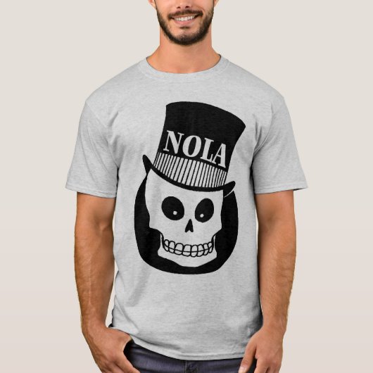 ノーラスカルイントップハット Tシャツ (正面)
