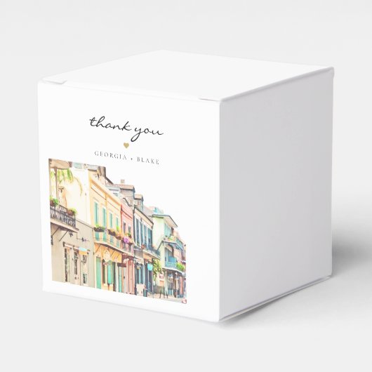 ノーラニューオーリンズバーボン通りマルディグラ フェイバーボックス (正面サイド)