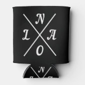 ノーラニューオーリンズルイジアナ統一された州 缶クーラー (正面)