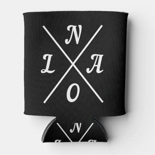 ノーラニューオーリンズルイジアナ統一された州 缶クーラー (正面)