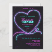 ノーラビーズズバーボンネオンハートバチェロレッテウィークエンド 招待状 (正面)