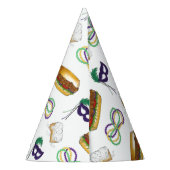 ノーラマルディグラスライスセズレボンテンプルーラー パーティーハット (裏面)