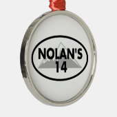 ノーランズ14コロラドオーバル メタルオーナメント (右)