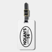 ノーランズ14コロラドオーバル ラゲッジタグ (正面縦)