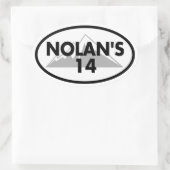 ノーランズ14コロラドオーバル 楕円形シール (バッグ)