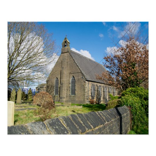 ノーランド・セント・ルーク教会墓地 ポスター (正面)