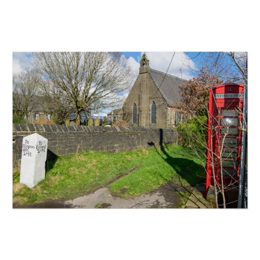 ノーランド・セント・ルーク教会墓地 ポスター (正面)