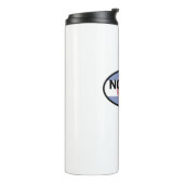 ノーラン14コロラド州旗オーバル タンブラー (回転左)