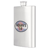 ノーラン14コロラド州旗オーバル フラスク (左)