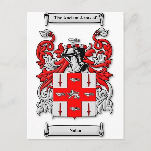 ノーラン・コート・オブ・アームズ ポストカード (正面)