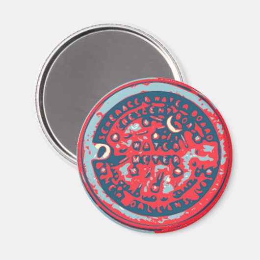 ノーラ水量計 マグネット (正面/裏面)