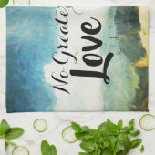 ノーラ素晴らしブジョン15:13聖なる書物、 経典タオル キッチンタオル (折り畳み)