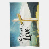 ノーラ素晴らしブジョン15:13聖なる書物、 経典タオル キッチンタオル (縦)