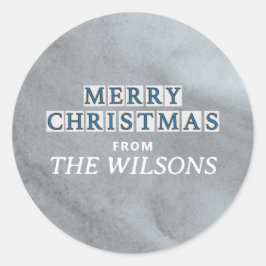 ノーラ通りタイルメリークリスマス ラウンドシール