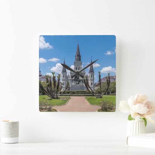 ノーラ・ジャクソンスクエア スクエア壁時計 (ホーム)